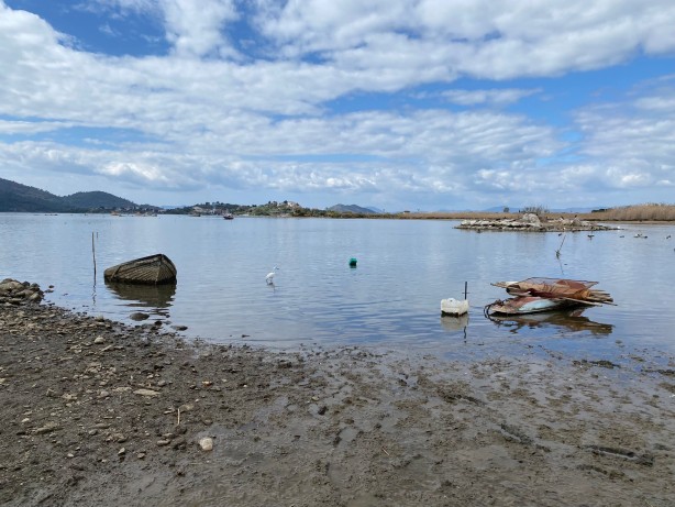 Foto - Vatandaşlar şaşkına döndü! Deniz 10 metre çekildi
