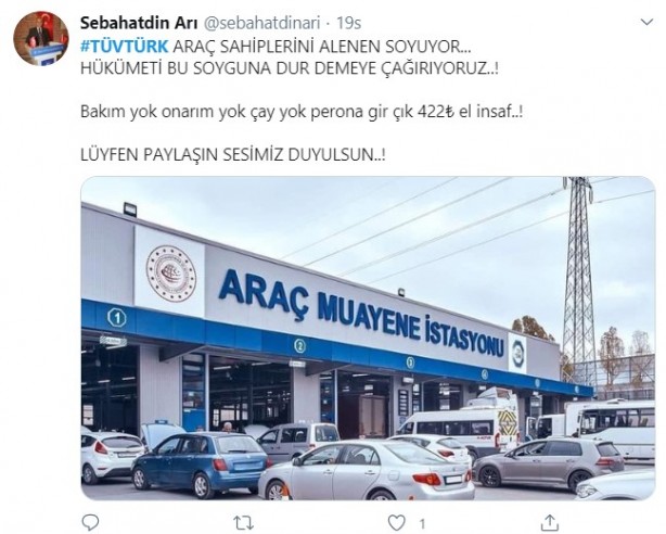 Foto - Vatandaşlar TÜVTÜRK'e isyan etti! "Alman İngiliz ortaklığıyla soygun"