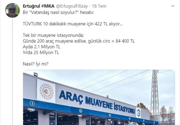 Foto - Vatandaşlar TÜVTÜRK'e isyan etti! "Alman İngiliz ortaklığıyla soygun"