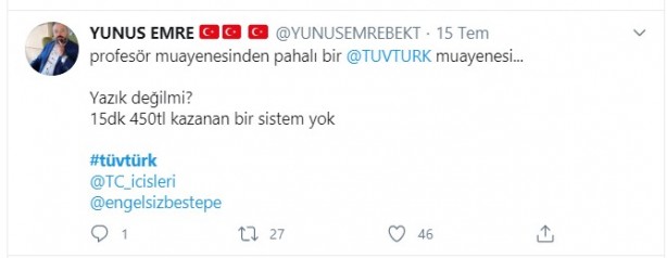 Foto - Vatandaşlar TÜVTÜRK'e isyan etti! "Alman İngiliz ortaklığıyla soygun"