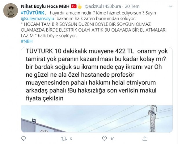 Foto - Vatandaşlar TÜVTÜRK'e isyan etti! "Alman İngiliz ortaklığıyla soygun"