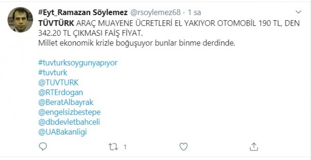 Foto - Vatandaşlar TÜVTÜRK'e isyan etti! "Alman İngiliz ortaklığıyla soygun"