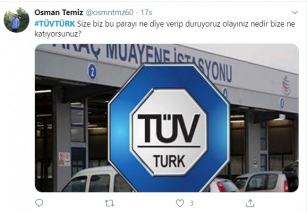 Foto - Vatandaşlar TÜVTÜRK'e isyan etti! "Alman İngiliz ortaklığıyla soygun"