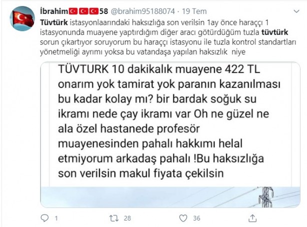 Foto - Vatandaşlar TÜVTÜRK'e isyan etti! "Alman İngiliz ortaklığıyla soygun"