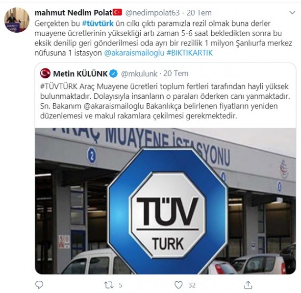Foto - Vatandaşlar TÜVTÜRK'e isyan etti! "Alman İngiliz ortaklığıyla soygun"