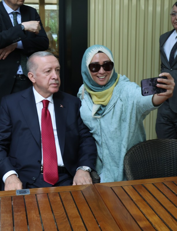 Foto - Vatandaşlardan Cumhurbaşkanı Erdoğan'a sevgi seli