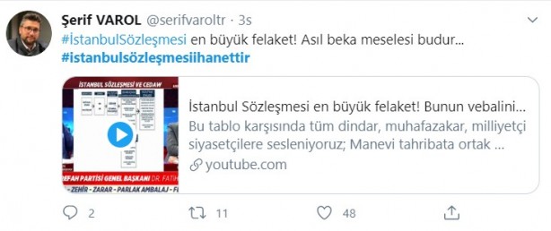 Foto - Vatandaşlar sosyal medyayı salladı: İstanbul Sözleşmesi'ne tepki yağıyor!