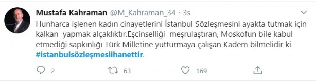 Foto - Vatandaşlar sosyal medyayı salladı: İstanbul Sözleşmesi'ne tepki yağıyor!