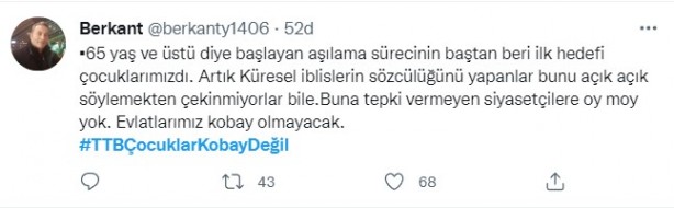 Foto - Vatandaşlardan PKK sevici TTB'nin aşı dayatmasına büyük tepki! Hedefinde çocuklar var