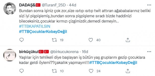 Foto - Vatandaşlardan PKK sevici TTB'nin aşı dayatmasına büyük tepki! Hedefinde çocuklar var