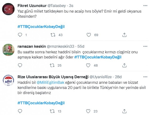 Foto - Vatandaşlardan PKK sevici TTB'nin aşı dayatmasına büyük tepki! Hedefinde çocuklar var