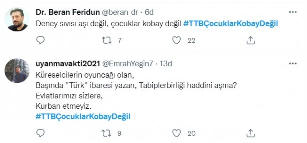 Foto - Vatandaşlardan PKK sevici TTB'nin aşı dayatmasına büyük tepki! Hedefinde çocuklar var