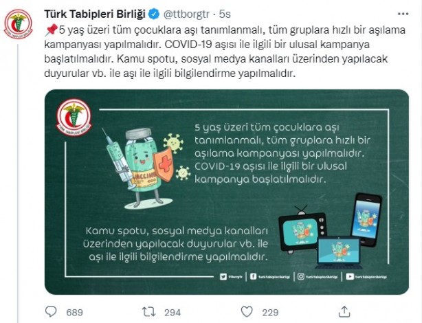 Foto - Vatandaşlardan PKK sevici TTB'nin aşı dayatmasına büyük tepki! Hedefinde çocuklar var