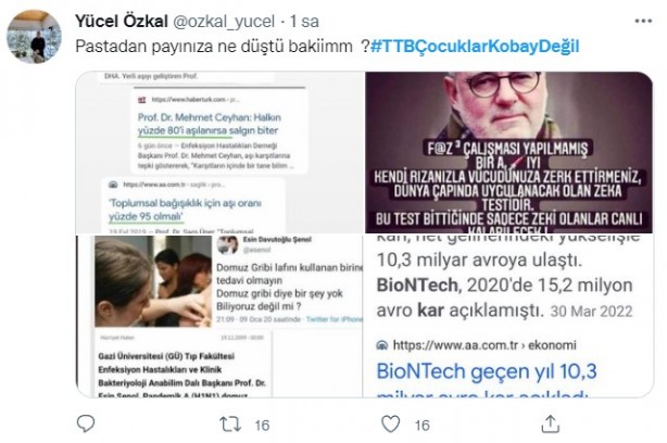 Foto - Vatandaşlardan PKK sevici TTB'nin aşı dayatmasına büyük tepki! Hedefinde çocuklar var