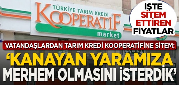 Vatandaşlardan Tarım Kredi Kooperatifine sitem: Kanayan yaramıza merhem olmasını isterdik