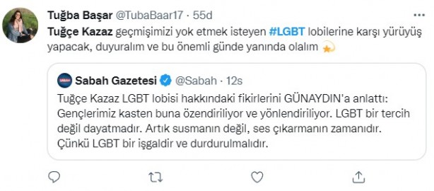 Foto - Vatandaşlardan Tuğçe Kazaz'ın 'LGBT' protestosuna tam destek! Çığ gibi büyüyor
