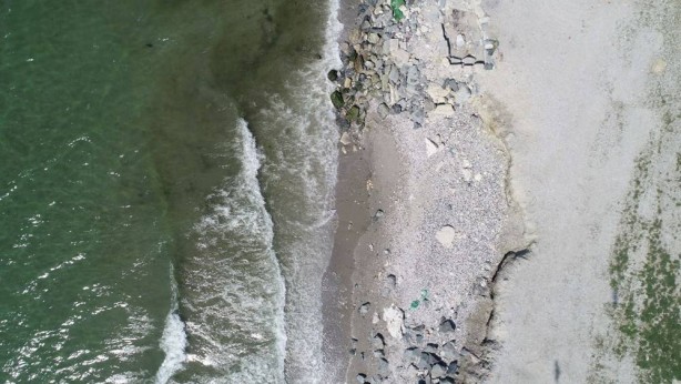 Foto - Vatandaşları tedirgin eden görüntü: İstanbul'da deniz 6 metre çekildi!