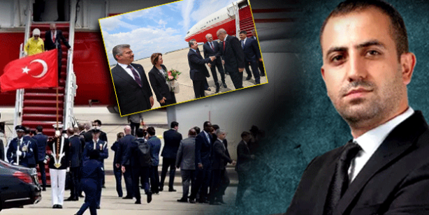 Vay be.. 4 uçakla gitmiş he?! Korumalarını da götürmüş öyle mi?!