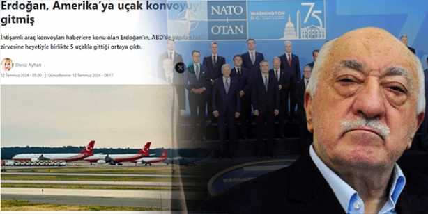 Foto - Vay be.. 4 uçakla gitmiş he?! Korumalarını da götürmüş öyle mi?!