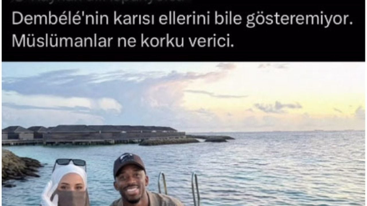 Foto - Vay namussuzlar vay! Ünlü futbolcunun tesettürlü hanımına alçakça yorum