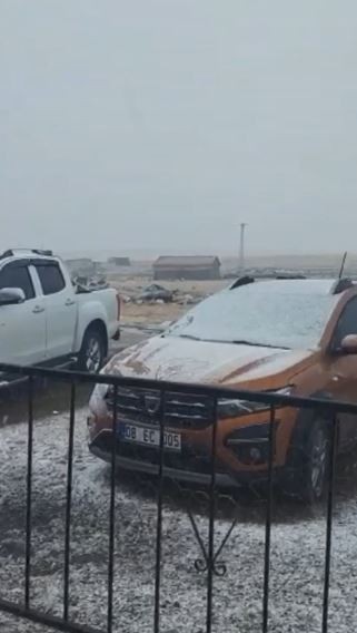 Foto - Ve ilk kar düştü