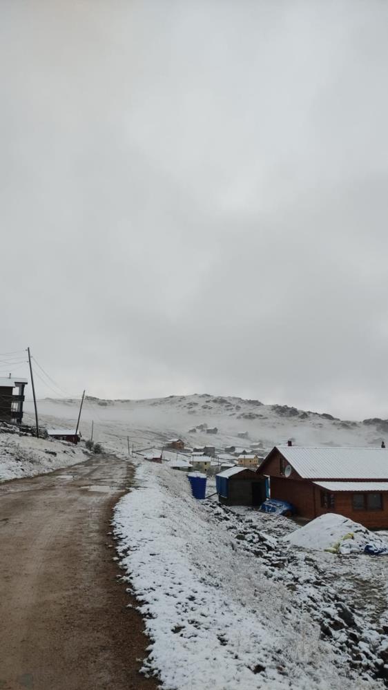 Foto - Ve ilk kar düştü