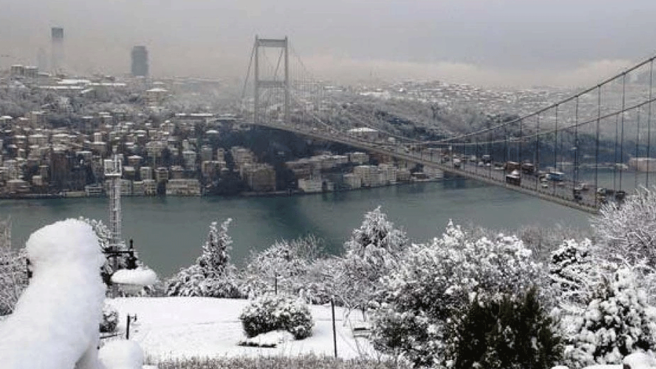 Foto - Ve İstanbul'a son uyarı! Yoğun kar yağışı geliyor