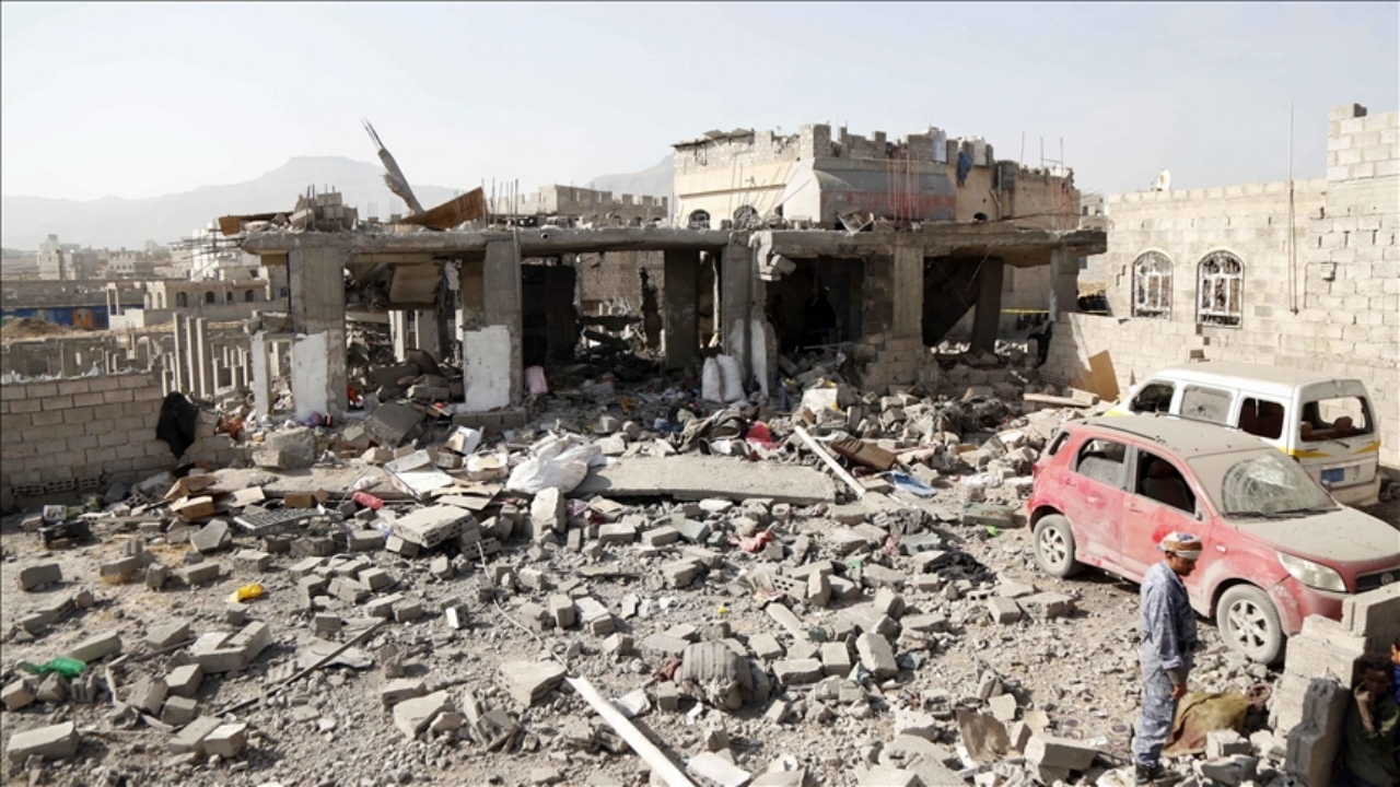 Foto - Ve korkulan oldu! ABD, o ülkenin başkentini vurdu! Çok sayıda ölü var