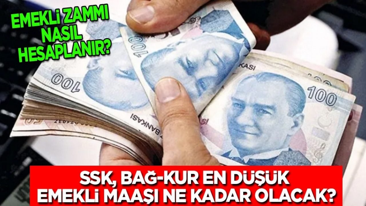 Ve tüm Türkiye’nin gündemindeki soru: En düşük emekli maaşı ne kadar olacak? Emekli maaşı hesaplama...