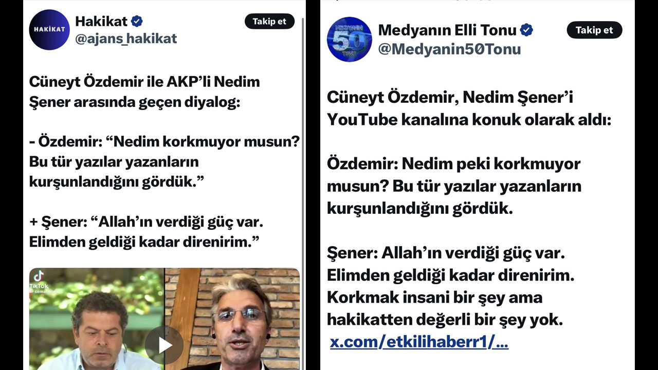 Foto - Nedim Şener’e Cüneyt Özdemir üzerinden ‘yeni operasyon’ başladı! "Suçu Sedat Peker’e yıkacaklar"