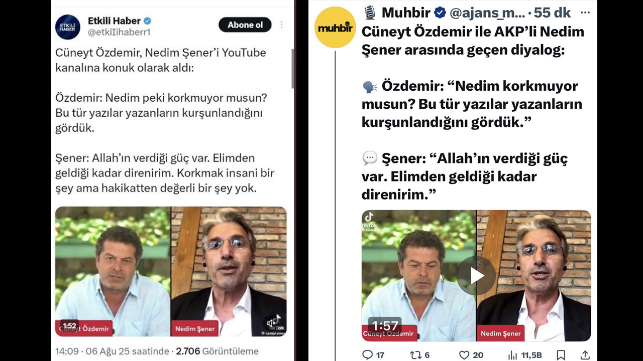 Foto - Nedim Şener’e Cüneyt Özdemir üzerinden ‘yeni operasyon’ başladı! "Suçu Sedat Peker’e yıkacaklar"