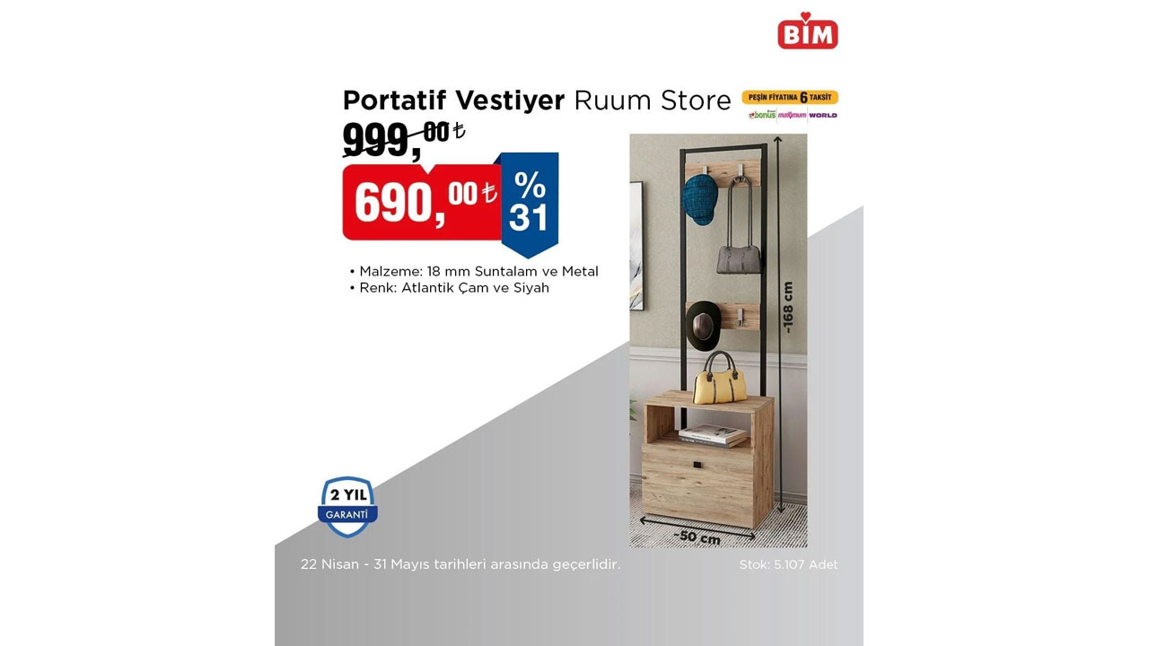 Foto - Verandalı Tiny House satışa sunulacak! BİM’de 23-29 Nisan 2025 fırsatları dolu dolu geldi