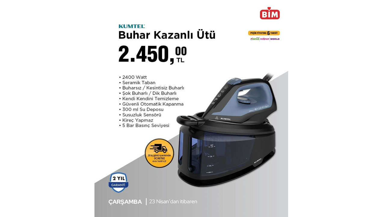 Foto - Verandalı Tiny House satışa sunulacak! BİM’de 23-29 Nisan 2025 fırsatları dolu dolu geldi