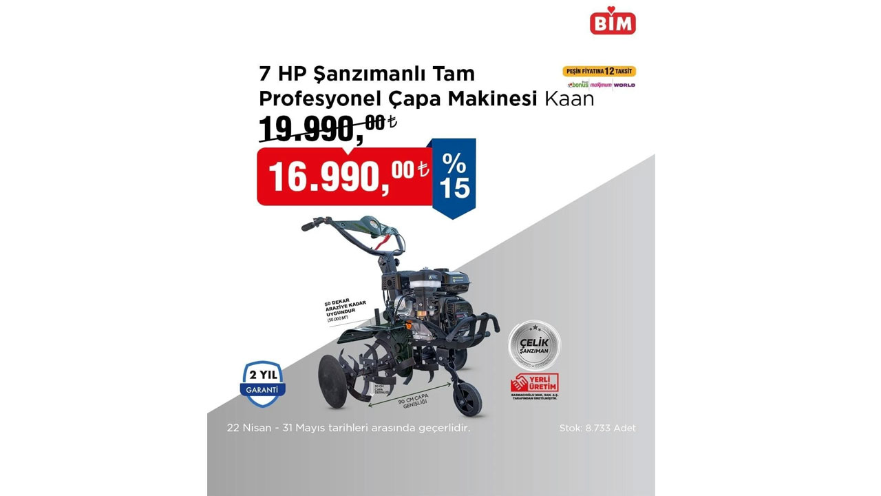 Foto - Verandalı Tiny House satışa sunulacak! BİM’de 23-29 Nisan 2025 fırsatları dolu dolu geldi