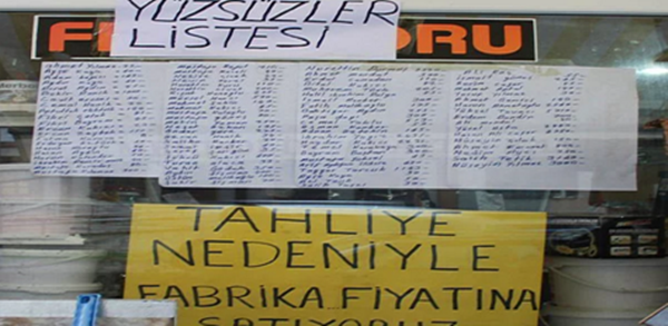 Foto - Veresiyeden bıkan esnaflardan ibretlik sözler