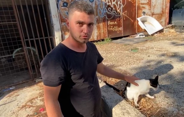 Foto - Vicdansızlar! Kedileri poşetin içine koyup...