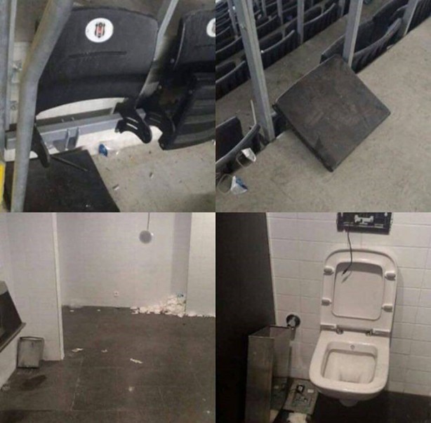 Foto - Vodafone Arena öyle bir hale geldi ki!