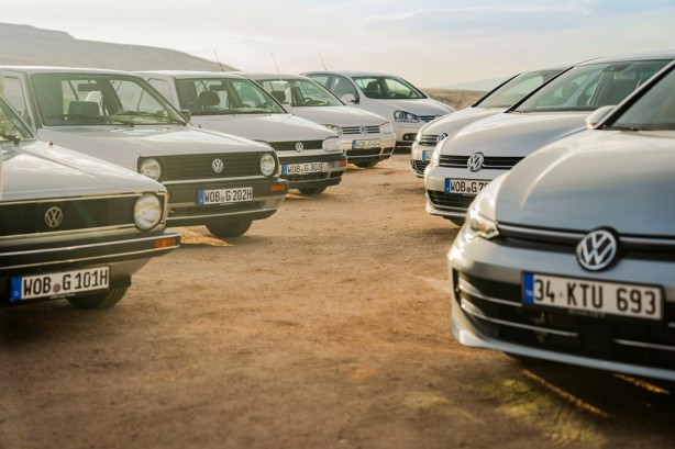 Foto - Volkswagen Golf 50. yılını Kapadokya’da kutladı!