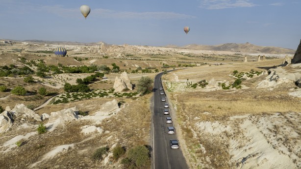 Foto - Volkswagen Golf 50. yılını Kapadokya’da kutladı!