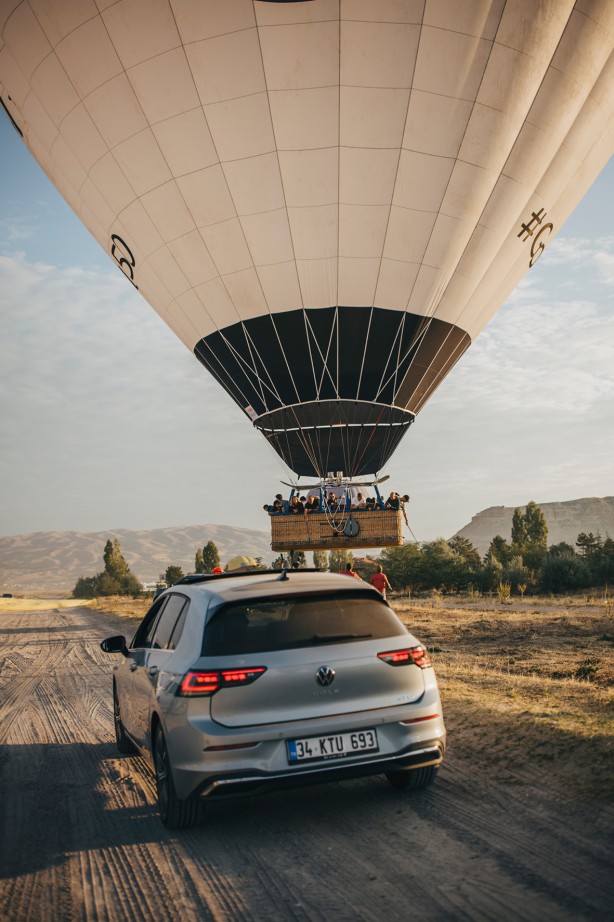 Foto - Volkswagen Golf 50. yılını Kapadokya’da kutladı!