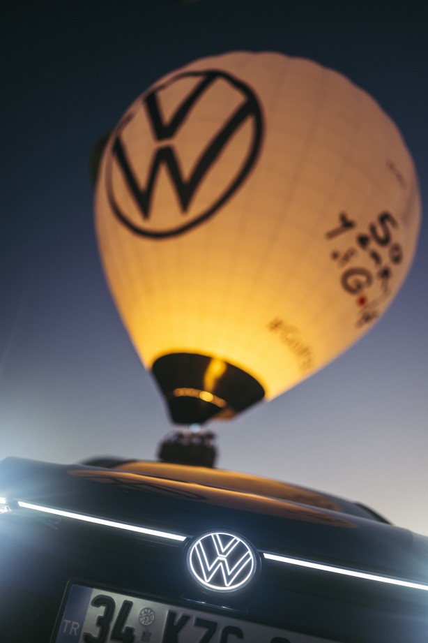 Foto - Volkswagen Golf 50. yılını Kapadokya’da kutladı!