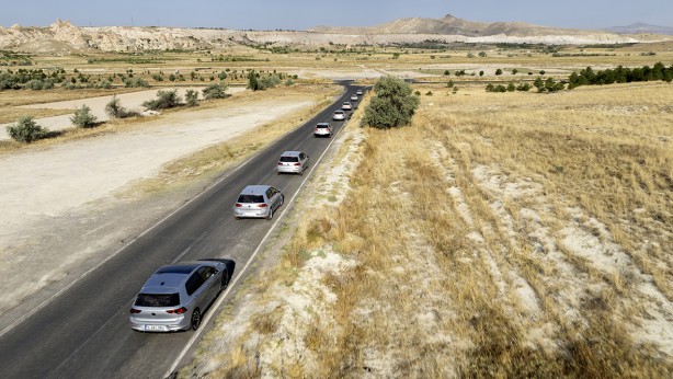 Foto - Volkswagen Golf 50. yılını Kapadokya’da kutladı!