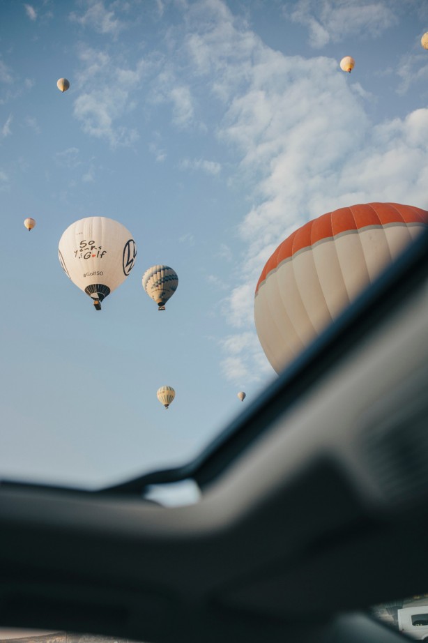 Foto - Volkswagen Golf 50. yılını Kapadokya’da kutladı!
