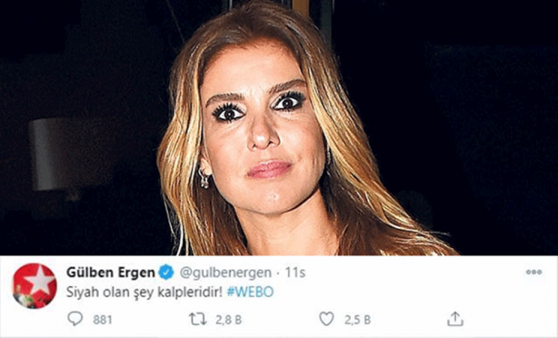 Foto - Webo'ya destek veren Gülben Ergen, yıllar önceki gafı yüzünden tepki çekti