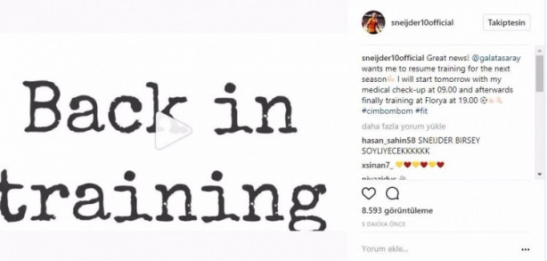 Foto - Wesley Sneijder'in paylaşımı sosyal medyayı salladı