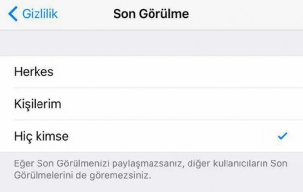 Foto - WhatsApp son görülme özelliğini değiştiriyor