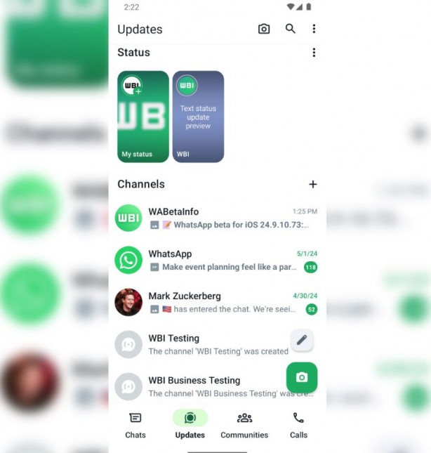 Foto - WhatsApp tasarım değişikliğine gidiyor! İşte yeni arayüzü