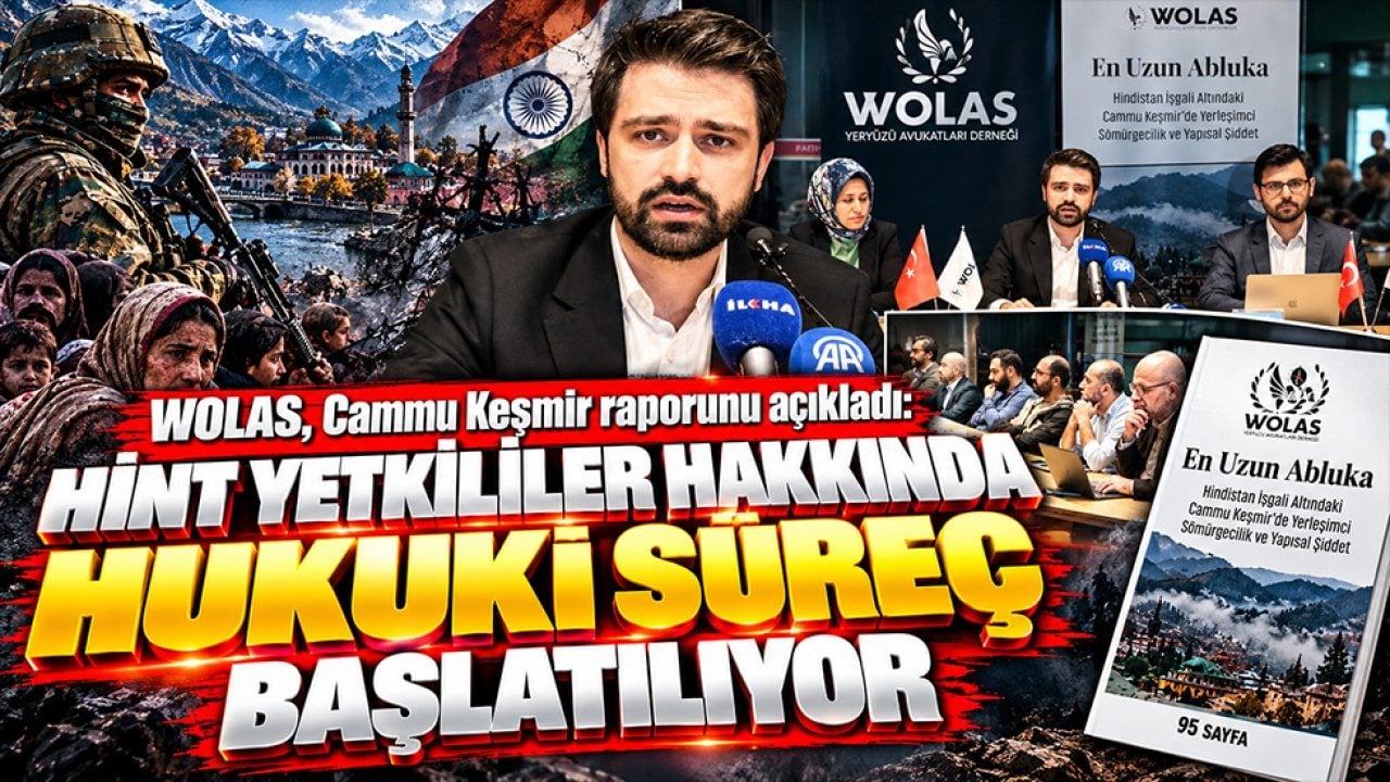 WOLAS, Cammu Keşmir raporunu açıkladı: Hint yetkililer hakkında hukuki süreç başlatılıyor