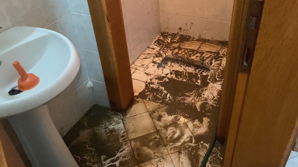 Foto - Yağış bir anda geldi, 34 evi su bastı