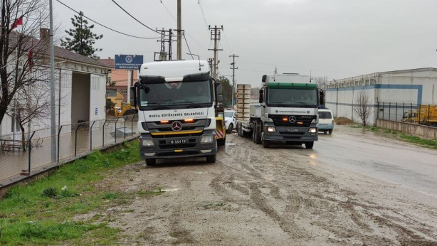 Foto - Yağış nedeniyle dereler taştı